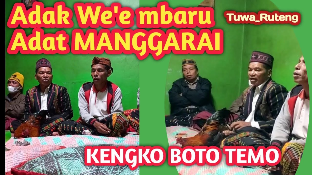 Kebeng Adat Manggarai/We'e mbaru_Kebeng_Tuwa Ruteng 2023/Ema Koe Nandus Ende ...