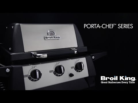 Broil King Porta-Chef 320 Portabilă Grătar pe gaz Din fontă Grătar 55bucx34buccm cu 3 buc 5.25kW