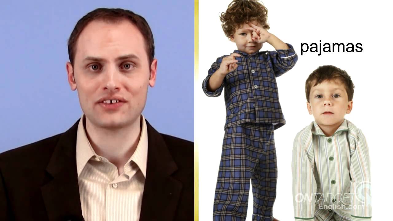 Vocabulary For Clothing In English YouTube