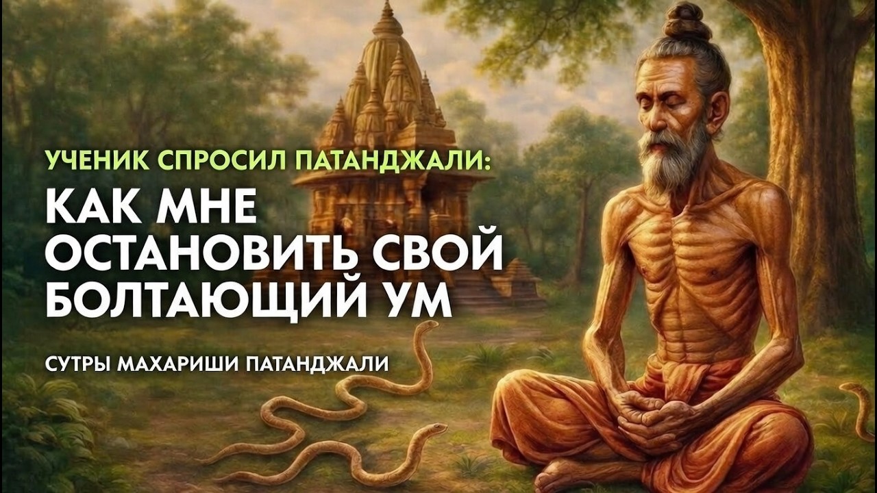 Как выключить внутренний диалог? Секрет Патанджали, останавливающий ум