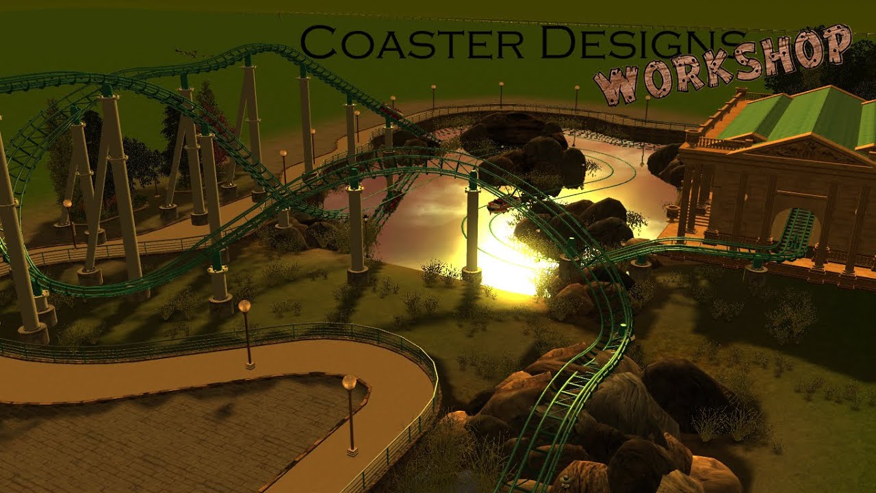 [RCT3] Workshop Entry #02 - MACK Watercoaster - YouTube
