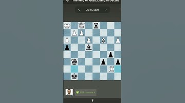 Chess Puzzle July 15 2023 #chesspuzzle #chess
