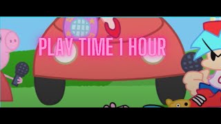 Friday Night Funkin VS Peppa Pig Play Time 1 Hour