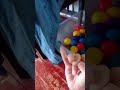 Marble Run Wooden Holes And Box Full Of Balls And Marbles