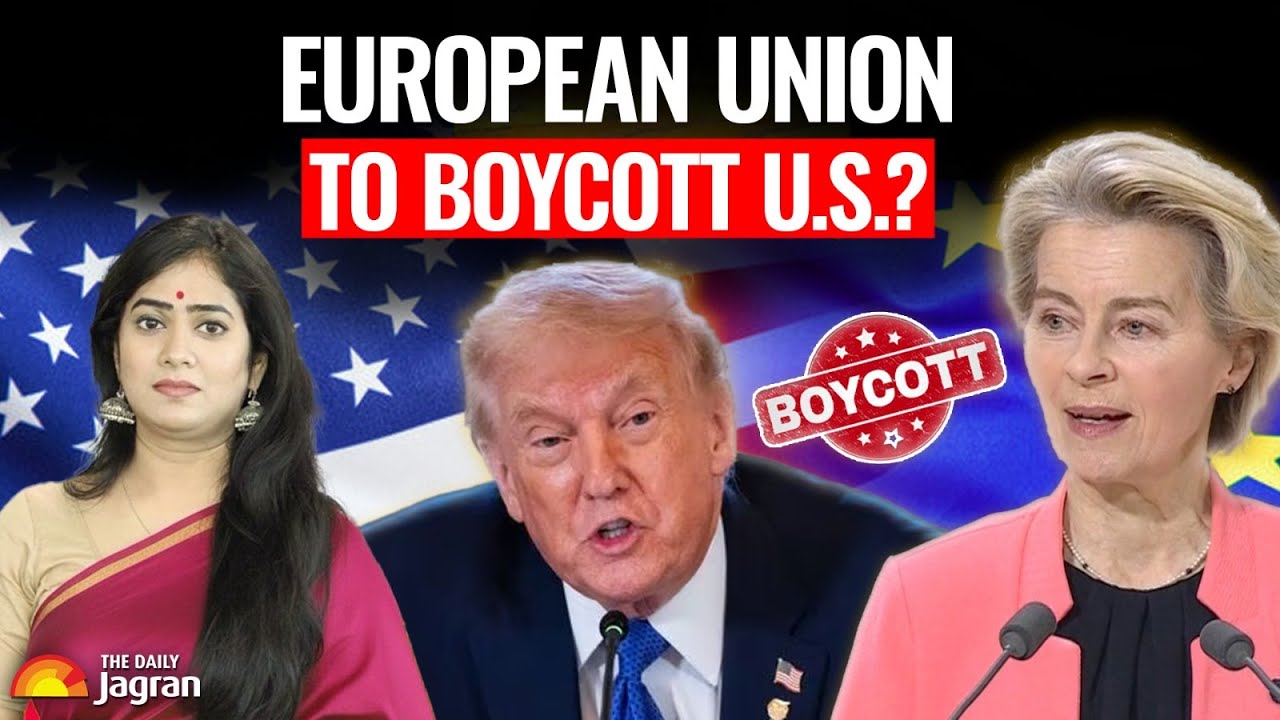 European Union FREEZEZ US Trade Talks After Trump’s Greenland Tariffs; Will EU BOYCOTT U.S.?