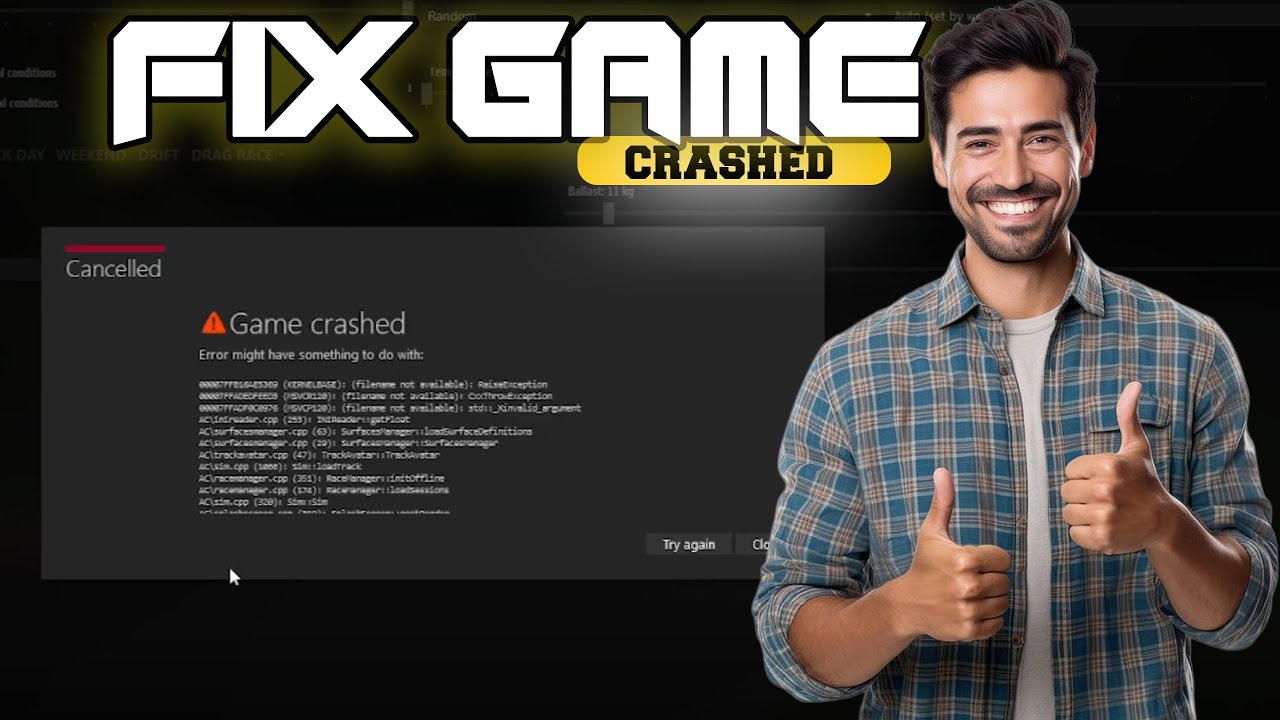 HOW TO FIX GAME CRASHED IN CONTENT MANAGER - YouTube