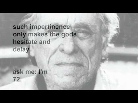 "the suicide kid" by Charles Bukowski (poetry read...