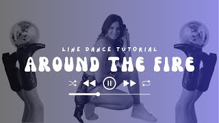Learn Around The Fire in 5 Minutes [Old Country Barn] Line Dance Tutorial