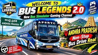 🚍 Welcome to Bus Legends 2.0 |New Bus Simulator Gaming Channel Andra pradesh Non-Stop Bus Drive Real screenshot 1