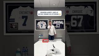 The Cowboys kicker does this before every big moment! #shorts #nfl #cowboys