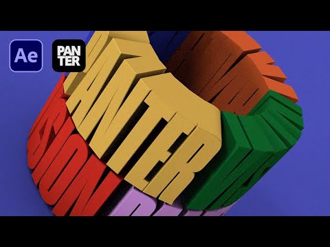 Make Spinning 3D Text in After Effects FAST! - YouTube