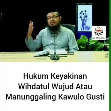 keyakinan wihdatul wujud?? #expemudatersesat #hijrah #nikah