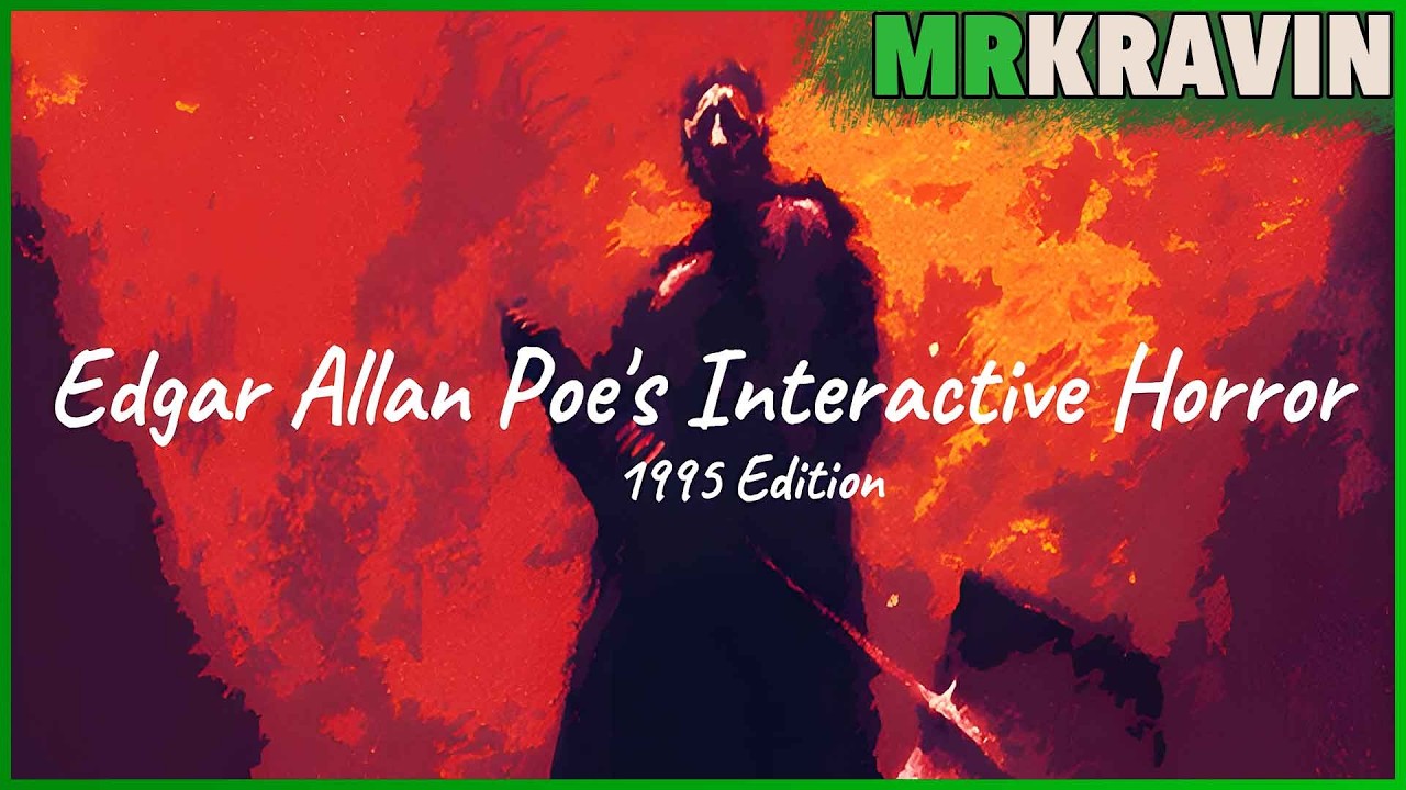 Edgar Allan Poe's Interactive Horror 1995 Edition (The Dark Eye) Classic Point-and-Click Horror Game
