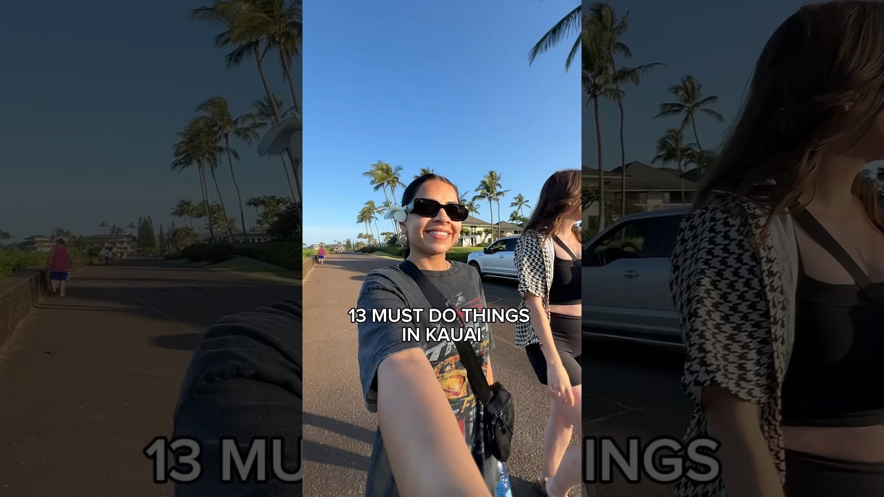 13 MUST DO THINGS IN KAUAI, Hawaii. #kauaifood #kauaitravel #hawaiitravel