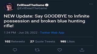 NEW Update: Many Bugs/Exploits Fixed! Evil Dead: The Game