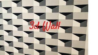 3D WALL PAINTING | HOW TO MAKE 3D WALL DESIGN | 3D WALL TEXTURE DESIGN l INTERIOR DESIGN IDEAS