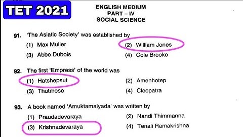 TET Social Science  Key Answers 2021,KARTET ಸಮಾಜ ವಿಜ್ಞಾನ ENGLISH MEDIUM Final KEY ANSWERS #StudyGK