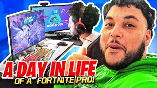 A Day in the Life of a Fortnite Pro (ft. WavyJacob)