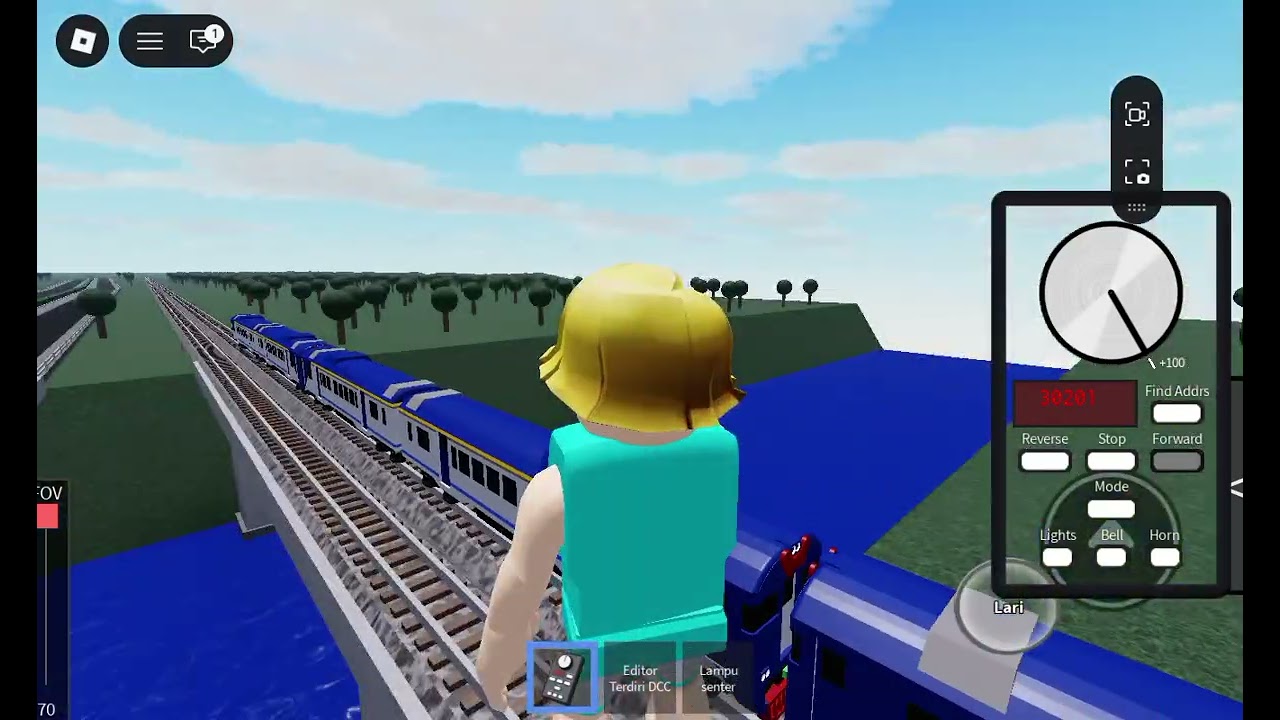 Rangkaian kereta api campuran by roblox