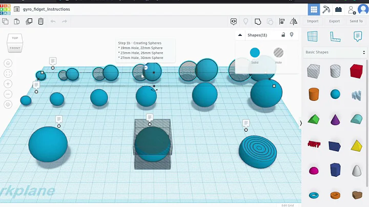 Gyroscopic Fidget Rings - Tinkercad Tutorial