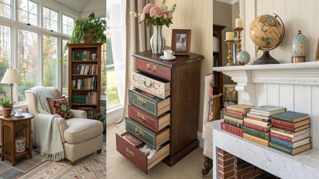How to Use Antique Bookcase in Living Room: Stylish Decor Tips