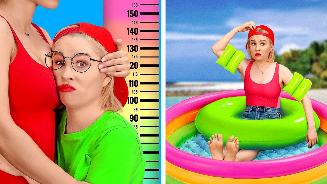 HACKS VOOR LANGE EN KORTE MENSEN || Grappige situaties en herkenbare momenten door 123 GO!