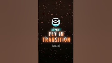 CapCut | Fly in Transition Tutorial 🥵🔥 |#shorts #edit #tutorial #viral