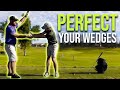 How to hit your wedges  low launch high spin golf swing