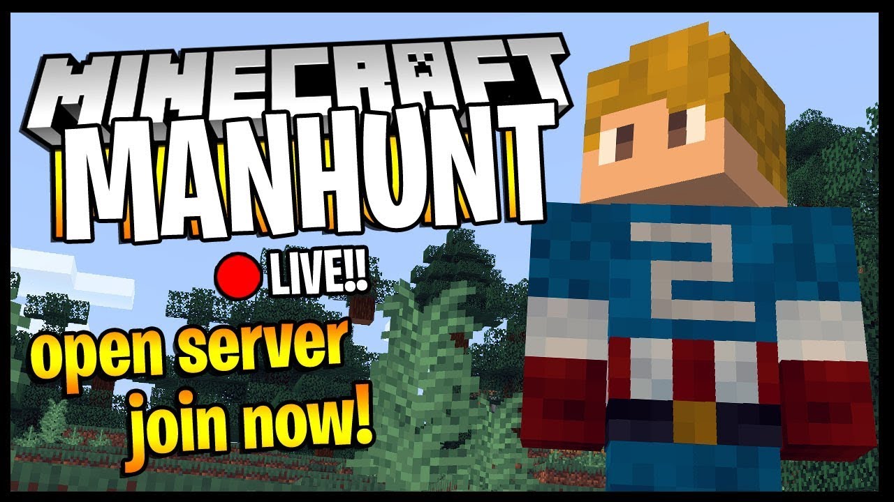 MINECRAFT MANHUNT!! | LAST SURVIVOR WINS!! | Minecraft 1.15 Livestream - ‎