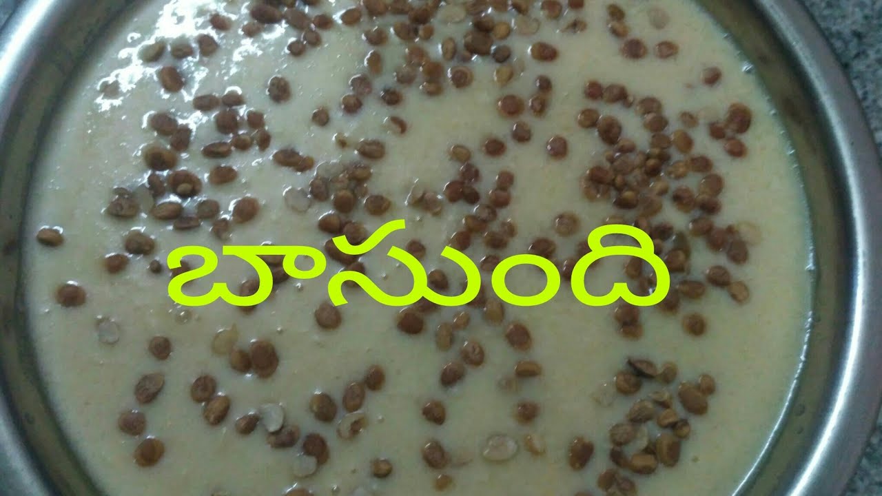 tasty sweet stall style Basundi traditional Indian sweet dessert