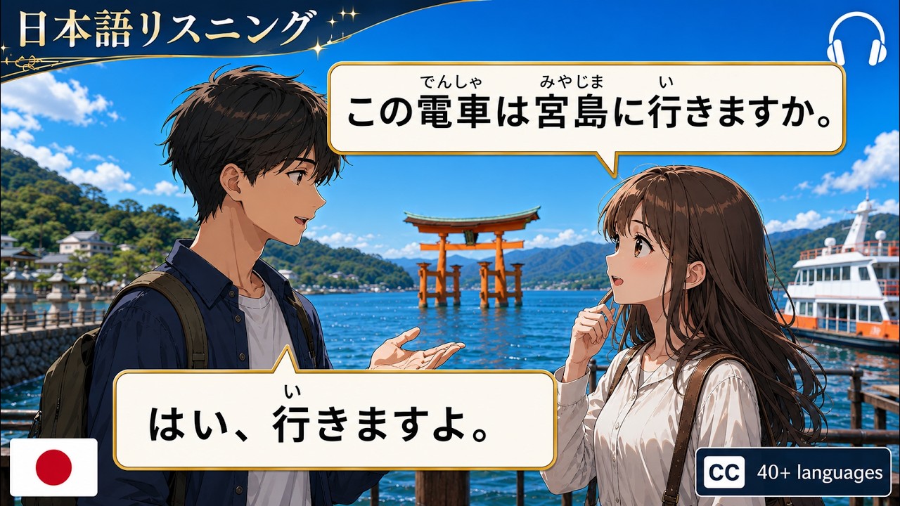 Listen & Learn: Real Japanese Conversations | Train Travel