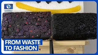 Nigeria's Emmanuel Adeyemi Turns Plastic Waste Into Fashion Items