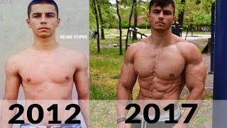 Stipke - The evolution of the Serbian Beast (Stipke Workout Motivation) 2012-2017