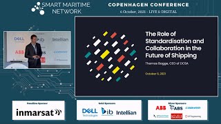 Thomas Bagge, Digital Container Shipping Association (DCSA), at SMN Copenhagen 2021