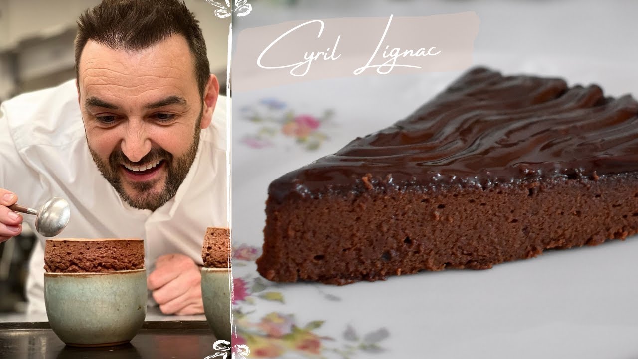 Le meilleur gâteau au chocolat de CYRIL LIGNAC 🍫👩🏻‍🍳 Une recette facile 🤎