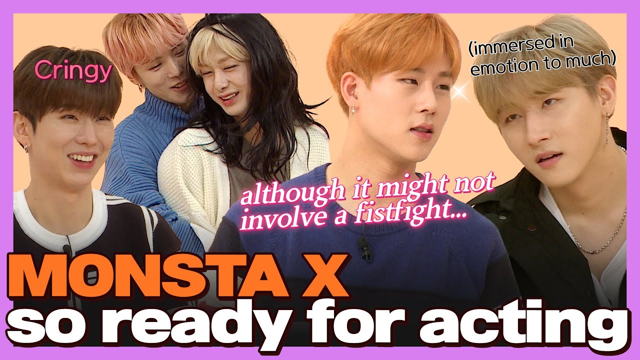 MONSTA X уже готовы к актёрской игре! Стану ли я героиней? #monstaX