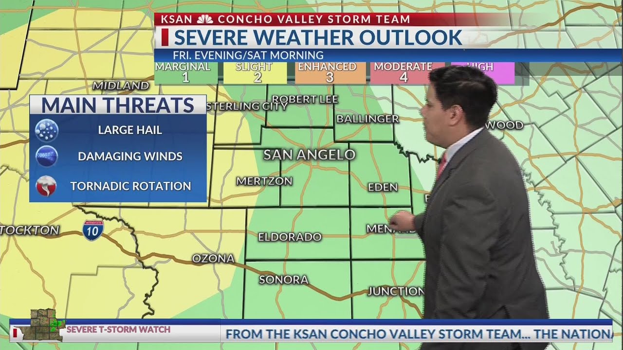 KSAN Storm Team 5PM Forecast Update - Friday April 10, 2020 - YouTube