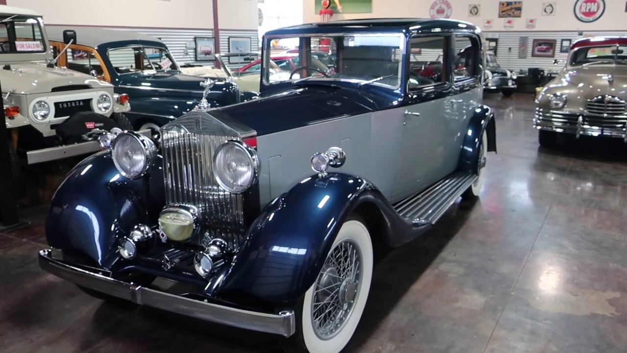 1934 Rolls Royce 20/25 Park Ward at Sun Valley Auto Club