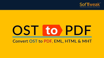 SoftTweak OST to PDF - Print OST Email Messages as PDF