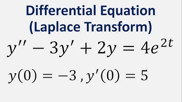 Differential Equation using Laplace Transform: y