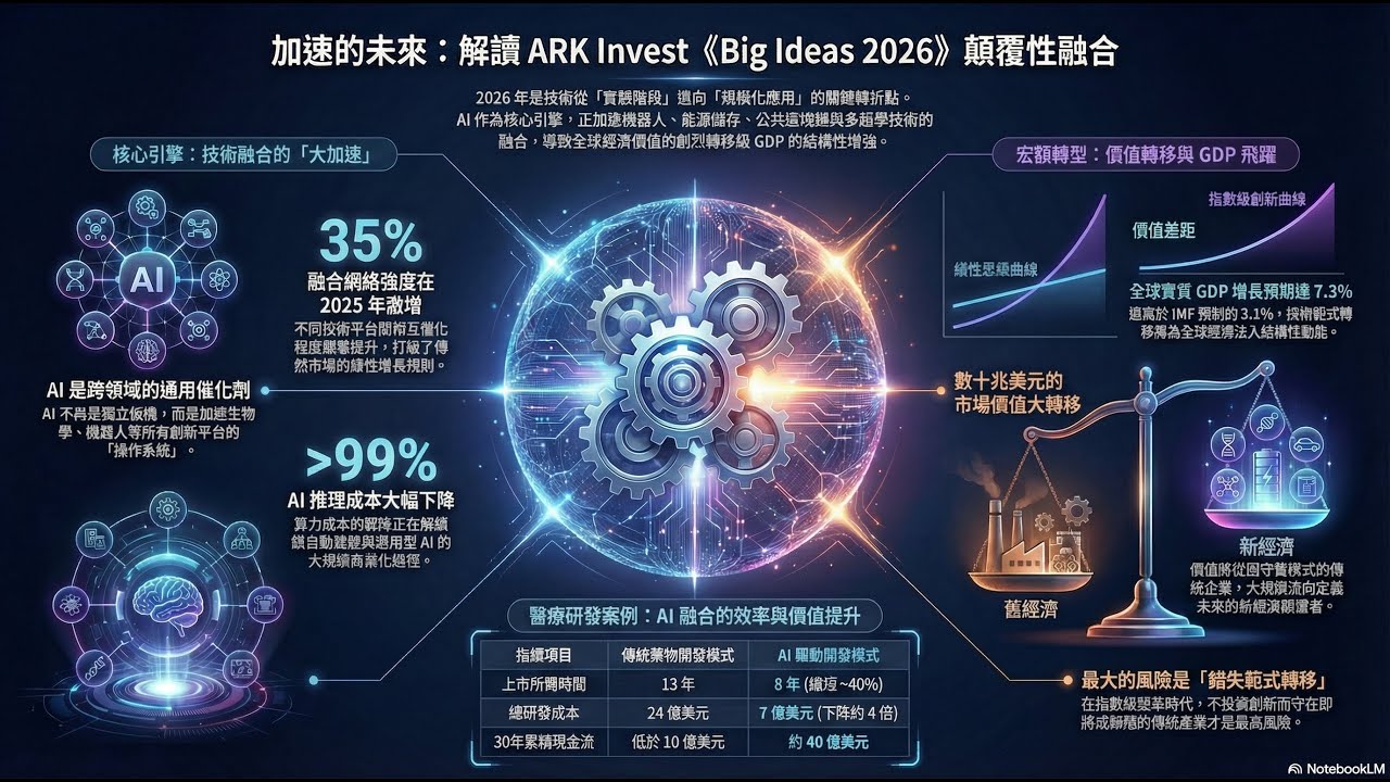 ARK Invest Big Ideas 2026：第10 份年度旗艦研究報告《大趨勢2026》（Big Ideas 2026) Part1 -  YouTube