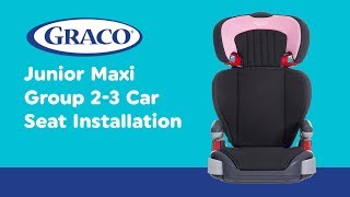 graco junior maxi lightweight highback booster car seat