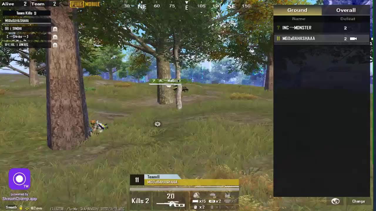 1st Erangle room 100 players