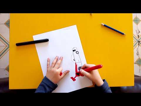 Vídeo: Com Dibuixar Un Cotxe Sobre Paper