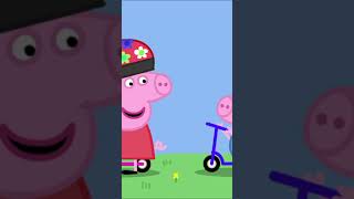 Peppa's Scooter Lesson #peppapig #shorts