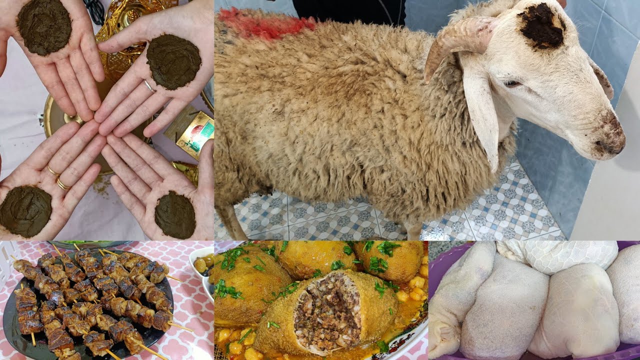 اجواء عيد الأضحى مع عائلتي 🐑روتين مميز ♥️هدا العام بناتي دارو كل شيء🐑الله يدوم اللمة