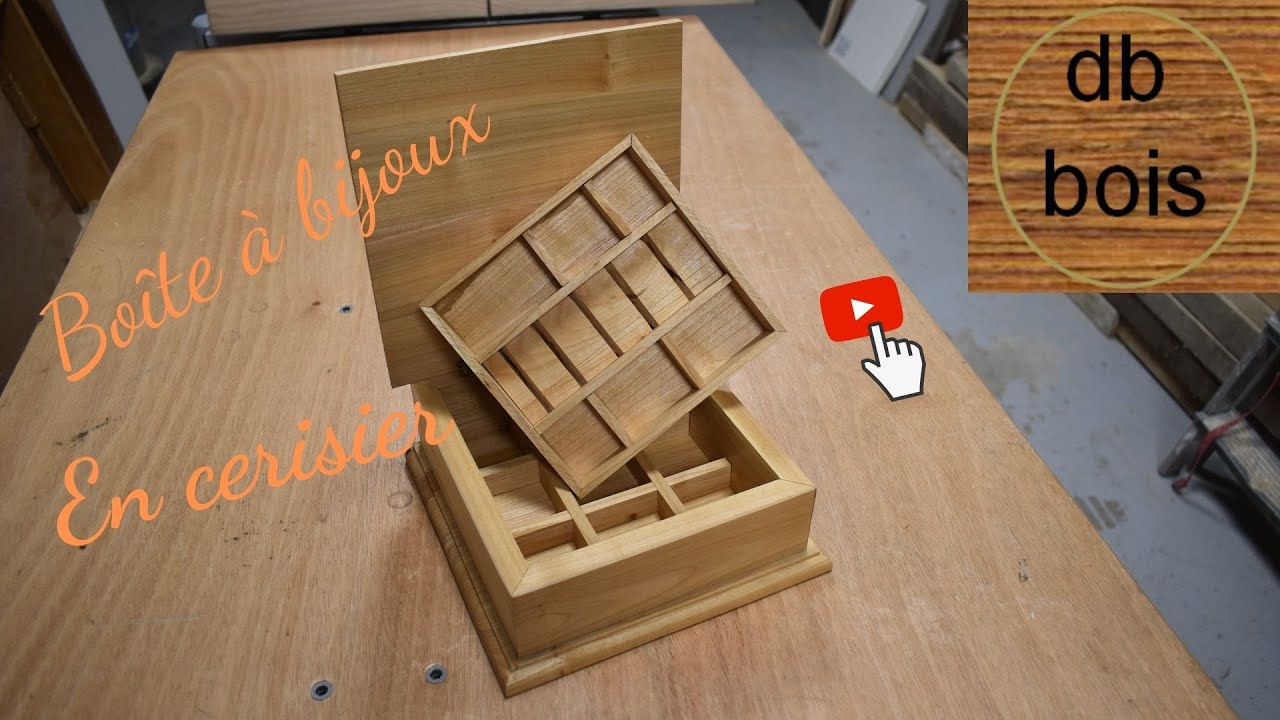 fabriquer une boîte à bijoux en bois 