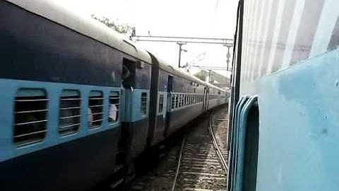 Late running 12427 Rewa Superfast express