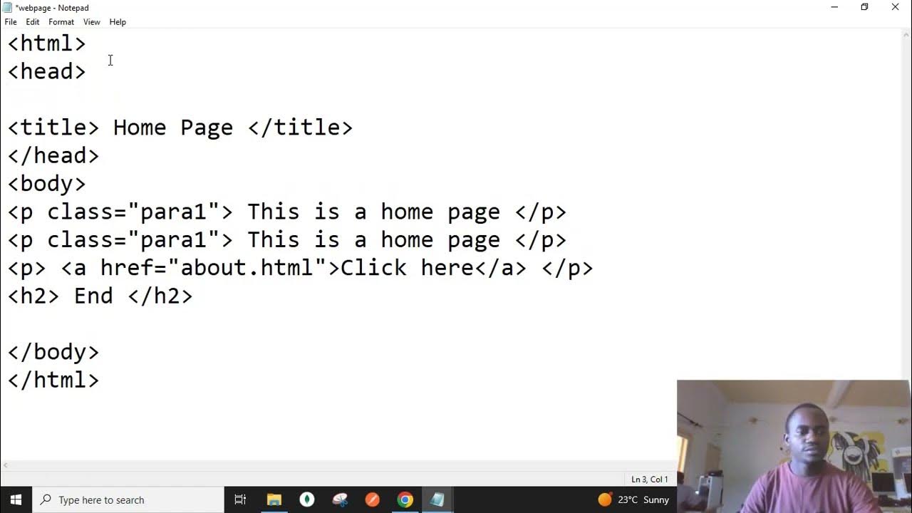 Easy CSS with HTML practical explanation for Computer Science/ ICT ... image.