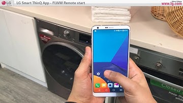 [LG ThinQ App] - FL Washing Machine Remote start